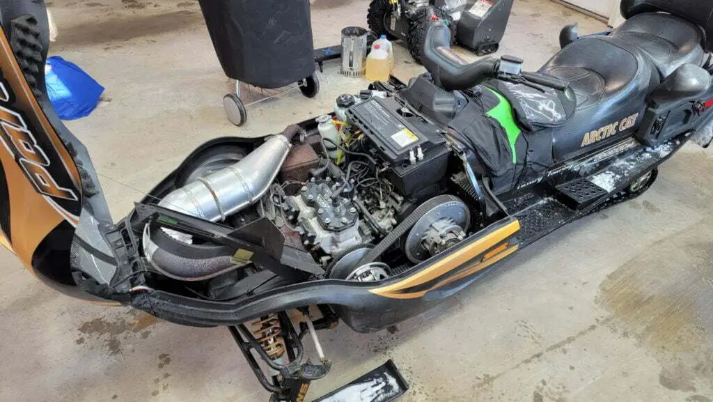 pantera 600 under the hood