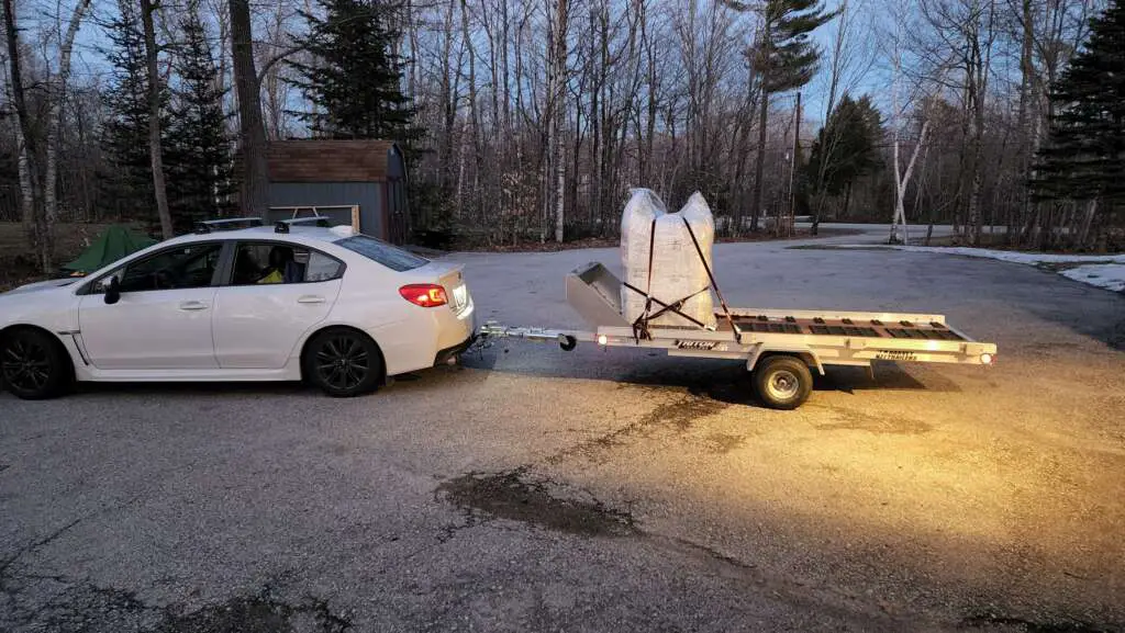 Subaru WRX Towing