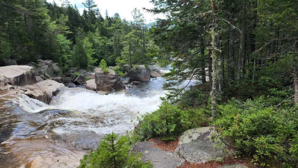 Big Niagra Falls Baxter State Park Maine