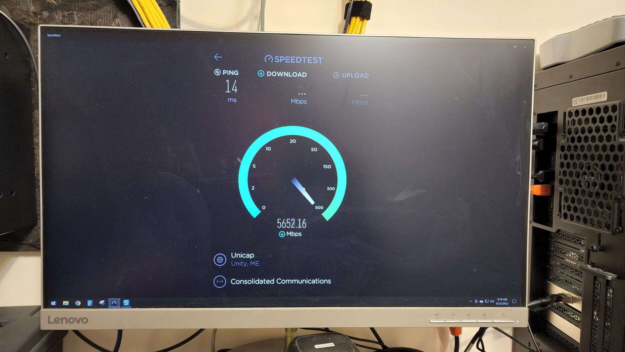 Fidium Fiber Speed Test - Mainely Hobbies