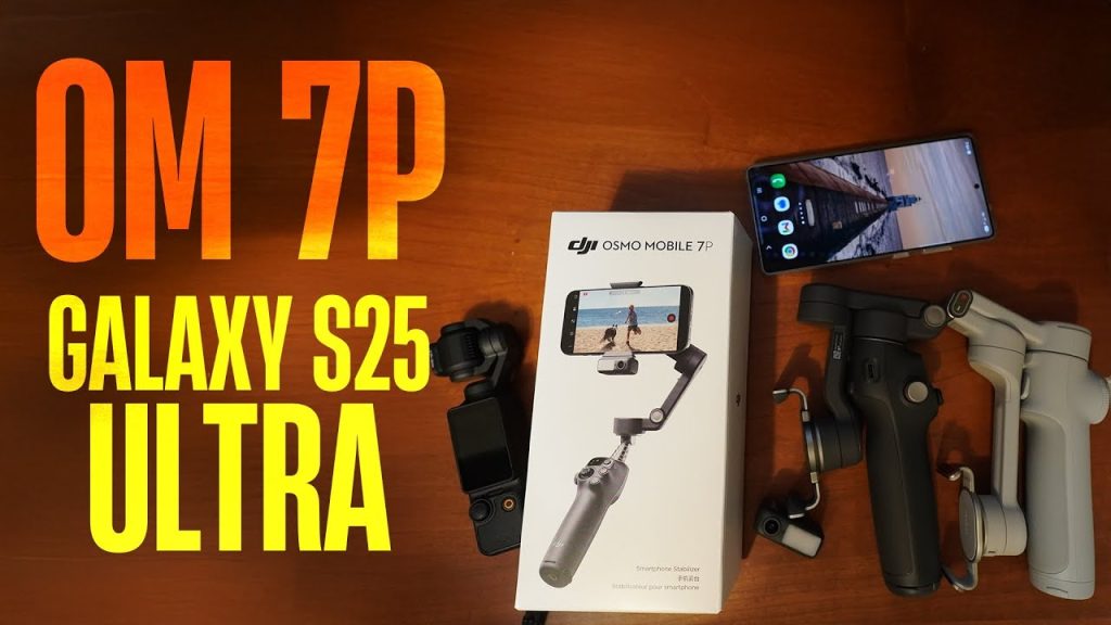 DJI Osmo Mobile 7P - Galaxy S25 - Android Testing - Active Track and Mic Test